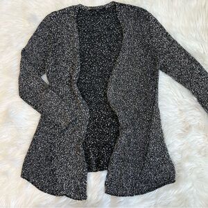 Eileen Fisher Asymmetrical Open Front Cardigan